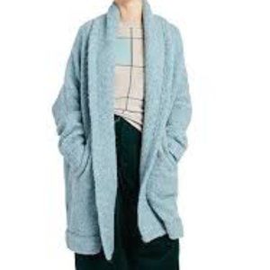 NHBT Inhabit Wool Cocoon Coat - Color Jade NWT